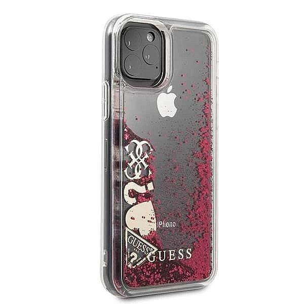 Guess Guhcn58glhflra iPhone 11 Pro 5,8" raspberry hard case Glitter He