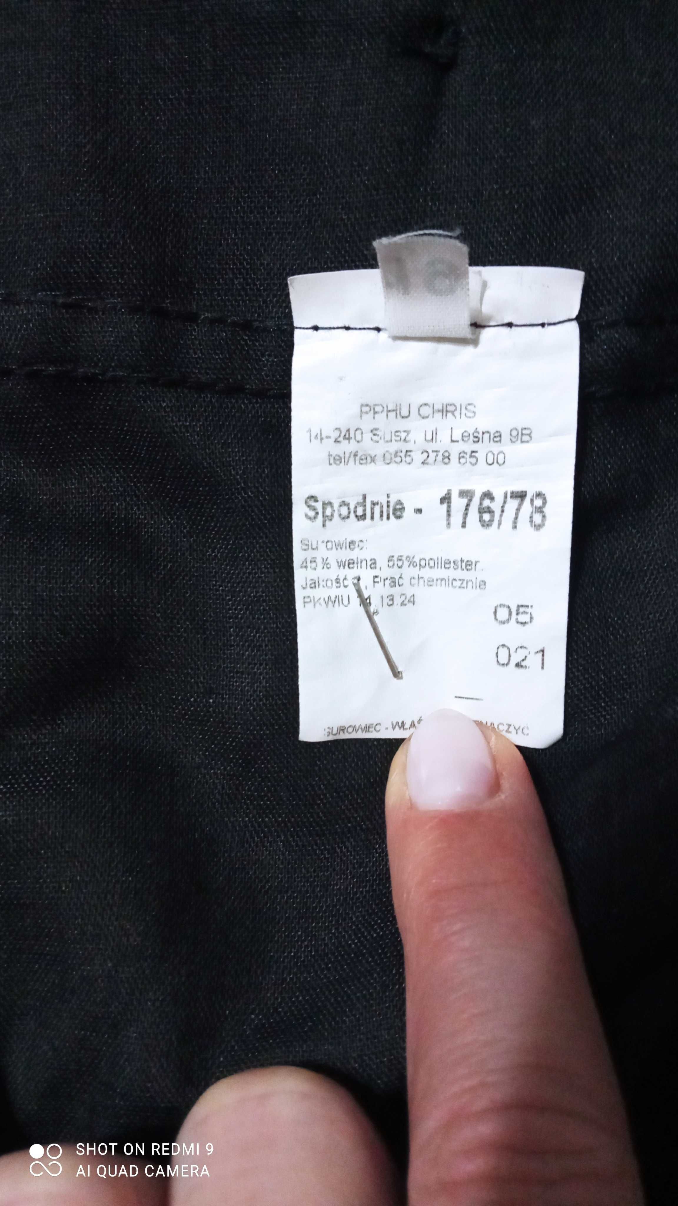 Garnitur chłopięcy młodzieżowy slim 176 - egzaminy, bierzmowanie