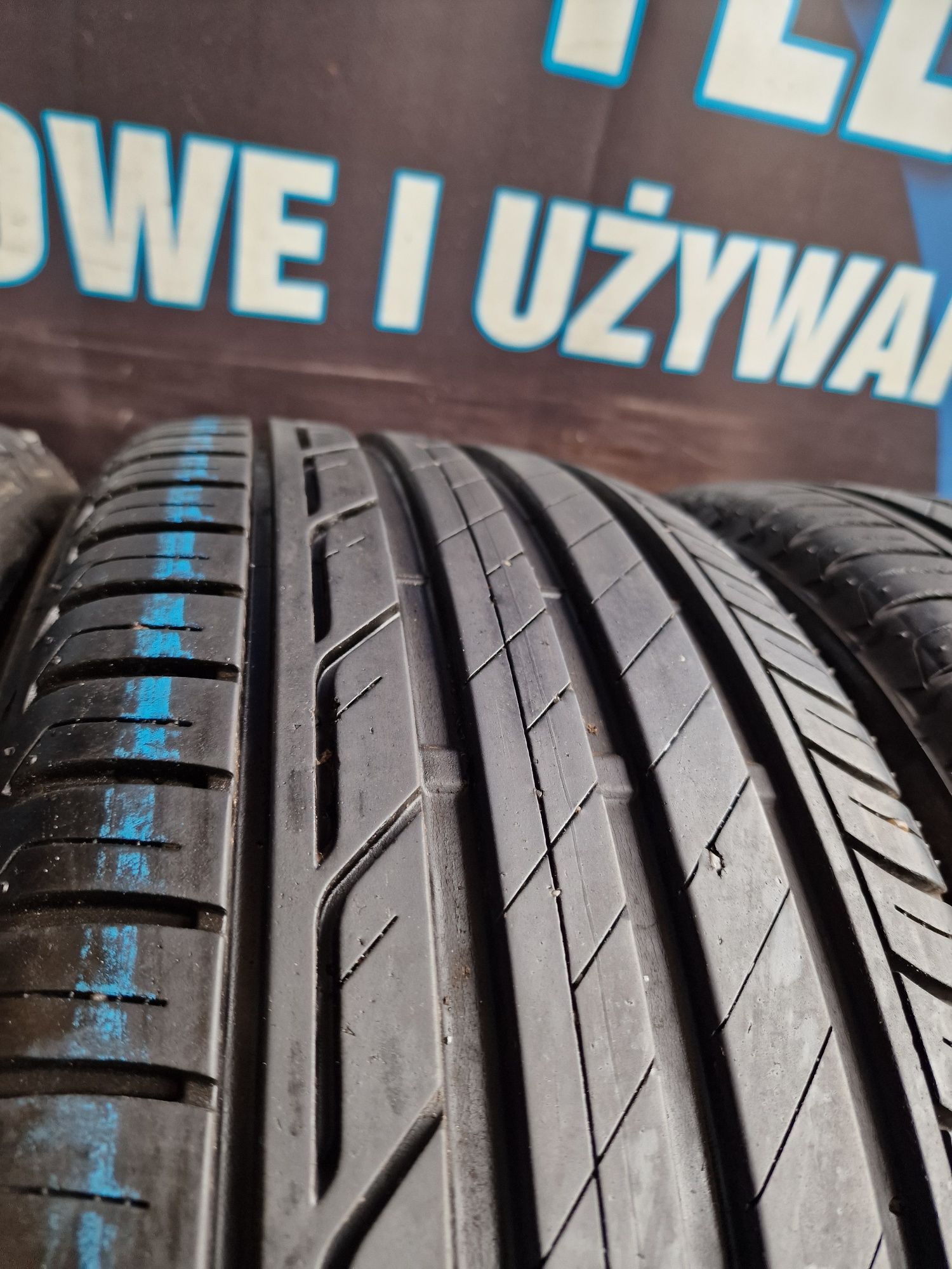 Opony letnie 215/50/18 Bridgestone Komplet 8mm jak Nowe