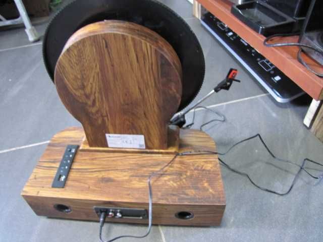 Verticalo SE Gramofon w stylu retro pionowy AUNA Bluetooth