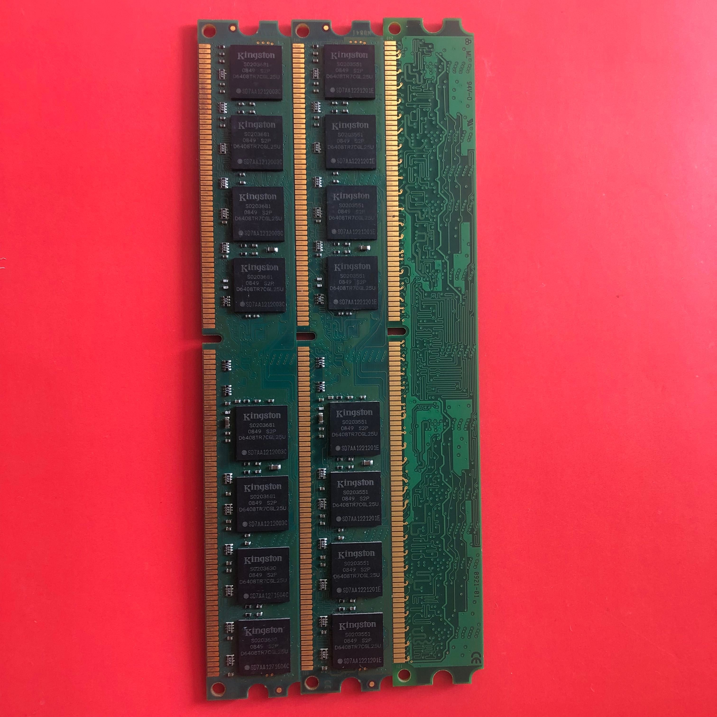 Kingston DDR2/800 3*1gb. Ціна за 3 модулі