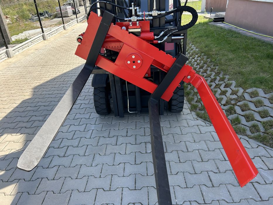 Obrotnica wysyłka gratis wywrotnica skrzyn do wózka widłowego ciągnika