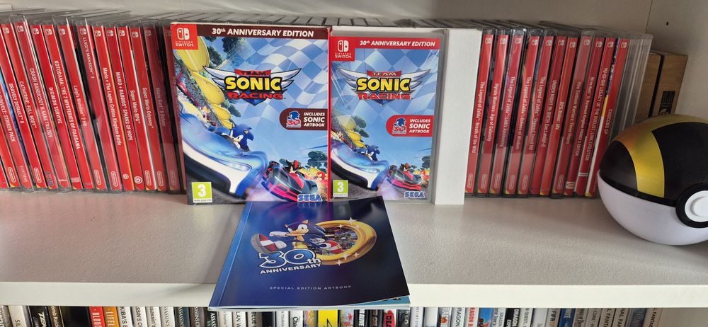 Team Sonic Racing 30th Anniversary Edition para Nintendo Switch.