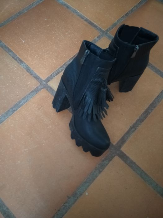 Botas de meio cano