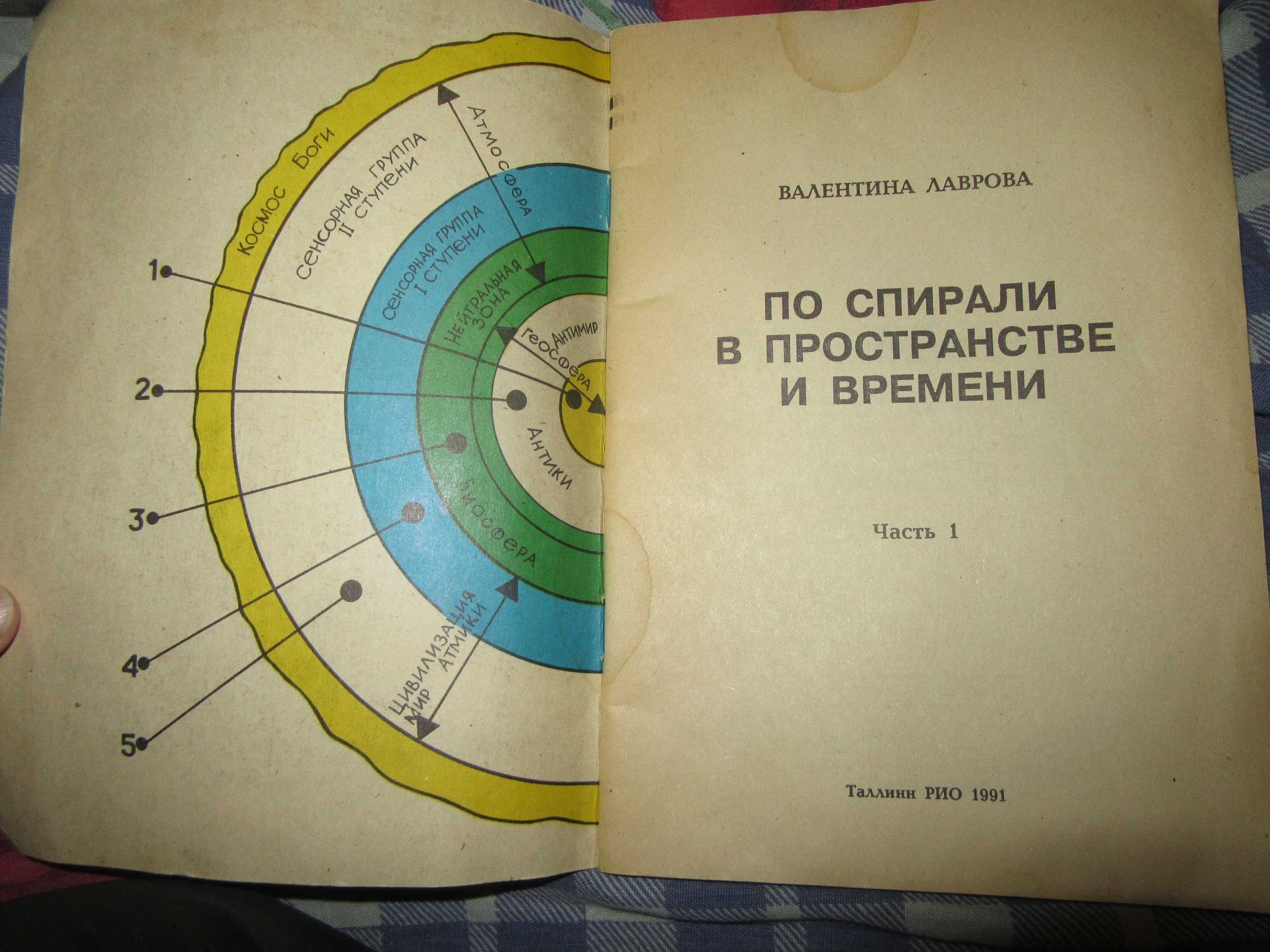 В.Лаврова. Контактёр. По спирали в пространстве и времени.Таллин.1991