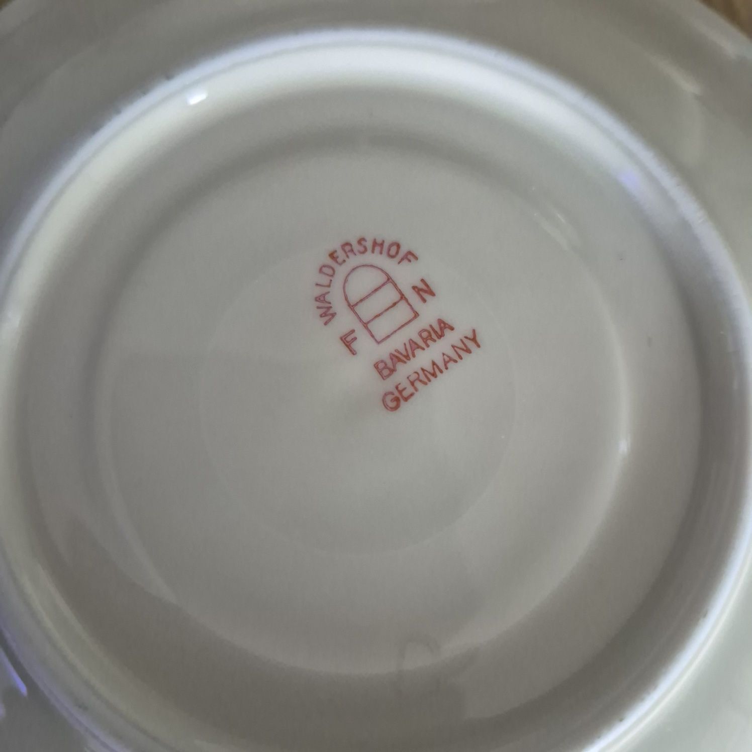 Serwis kawowy Waldershof Bawaria - stara porcelana
