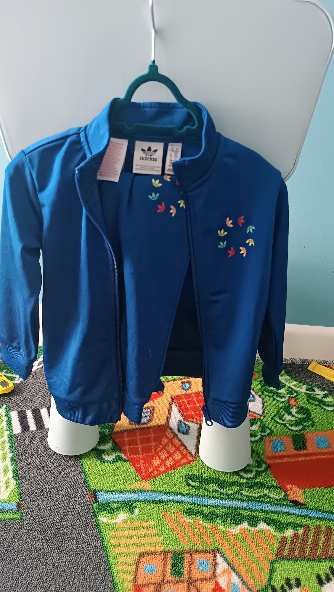 Dres adidas niebieski rozmiar 86