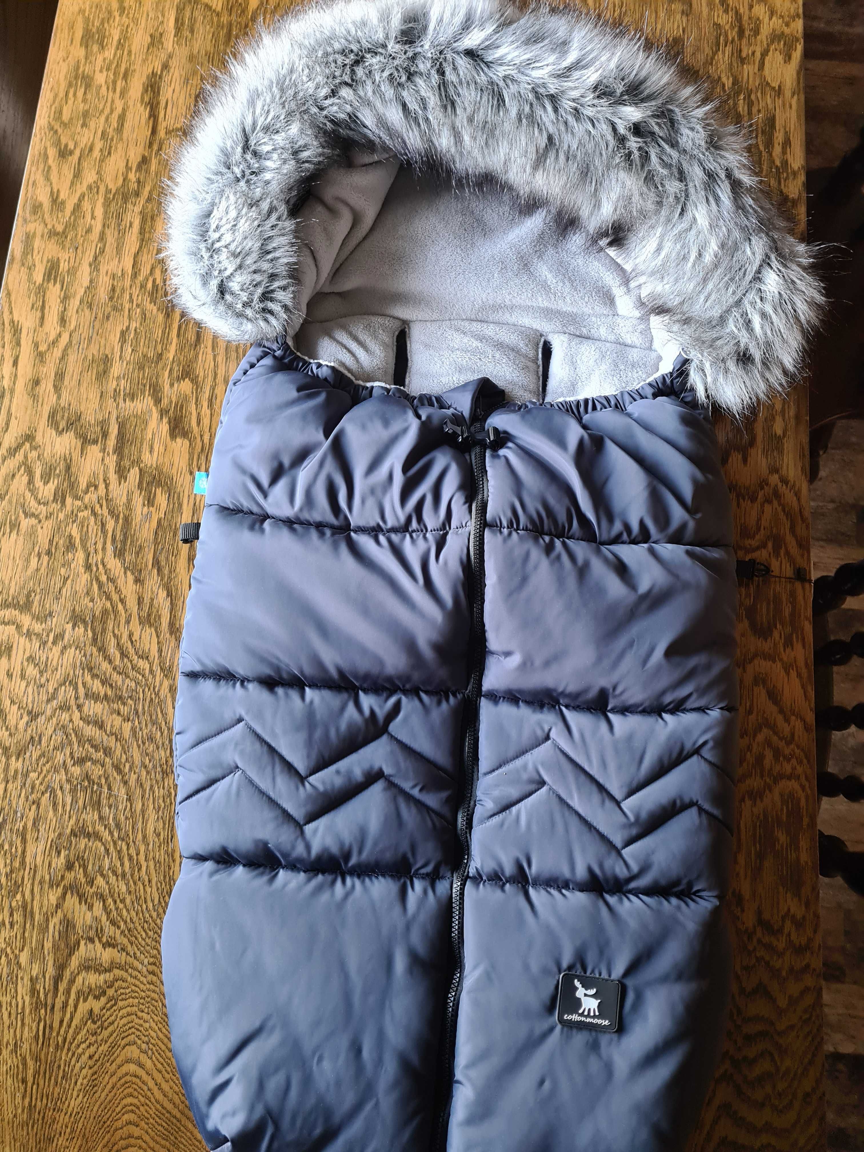 Zimowy śpoworek do wózka. Cottonmoose