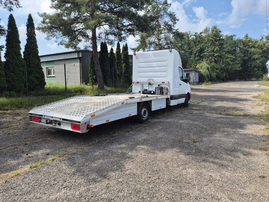 Mercedes Sprinter autolaweta SWAP 2.7  duża sypialka