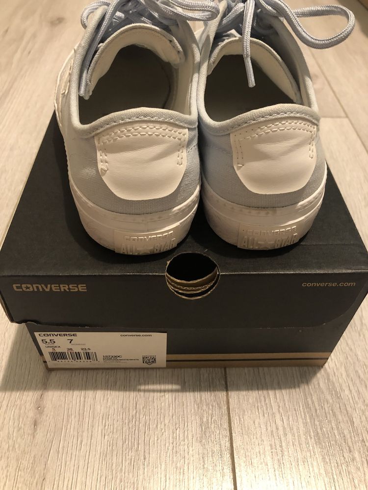 Converse błekitne buty  JAK NOWE