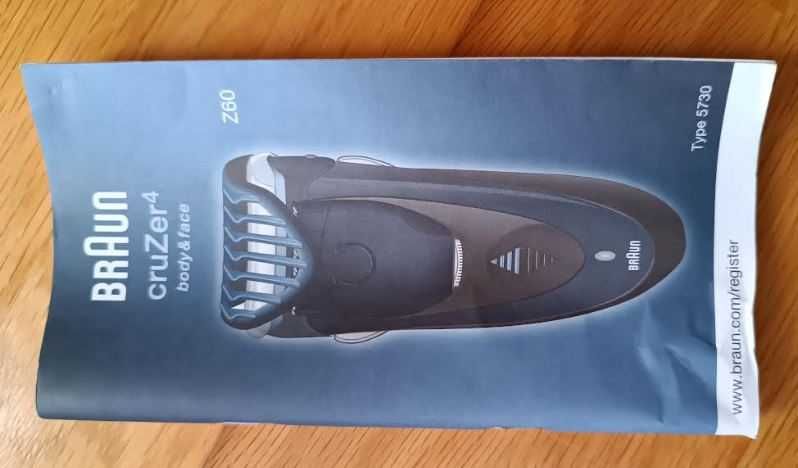 Máquina barbear Braun cruzer 4