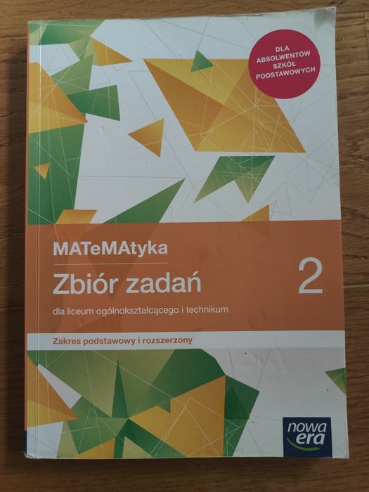 MATeMAtyka 2 zbiór zadań zakres podstawowy i rozszerzony