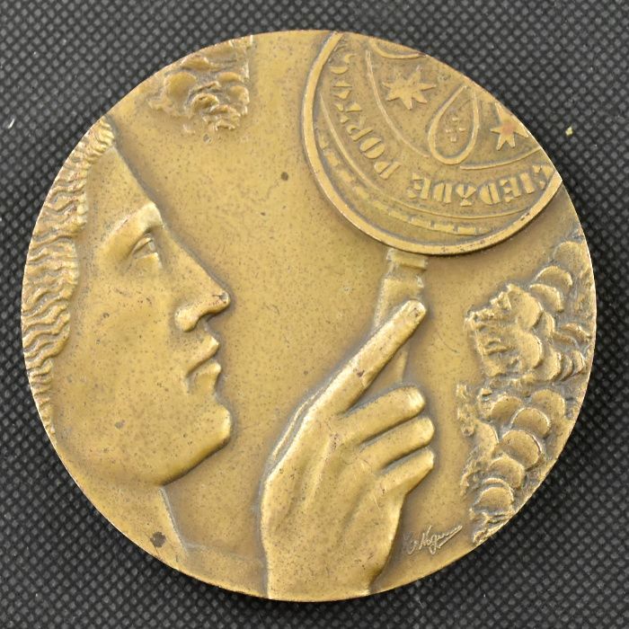 Medalha em Bronze Sociedade Portuguesa de Numismática 1952_1977