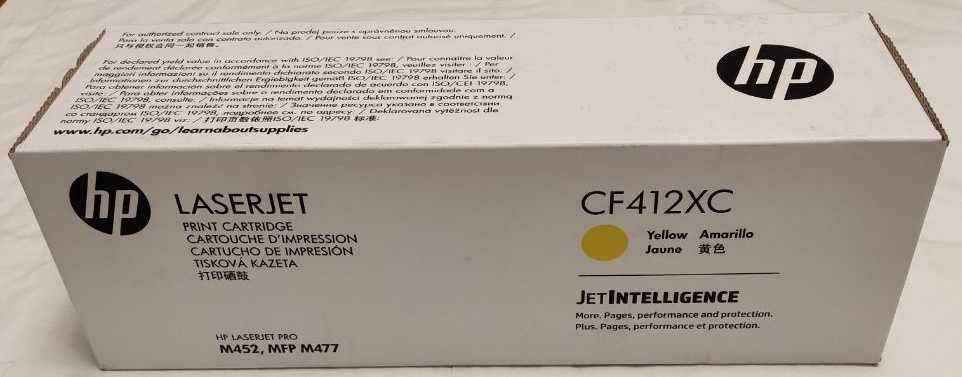 Нові запечатані картриджі  HP 410X (CF410X, CF411X, CF412X, CF413X)