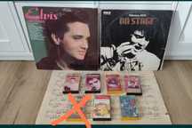 Elvis Presley Vinil e Cassete