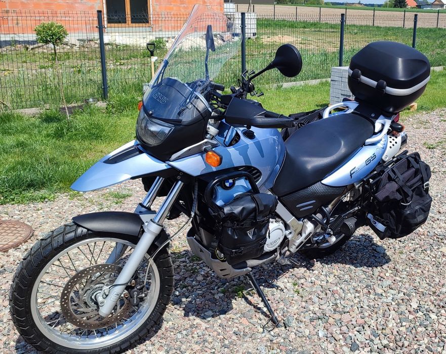 BMW F 650 GS kufer centralny, sakwy