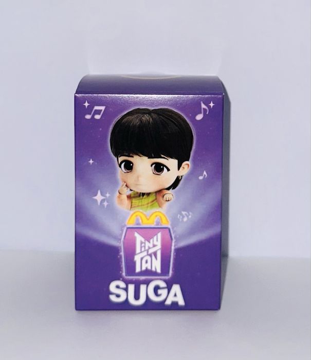 TinyTAN Suga McDonald’s – Novo e com Caixa.