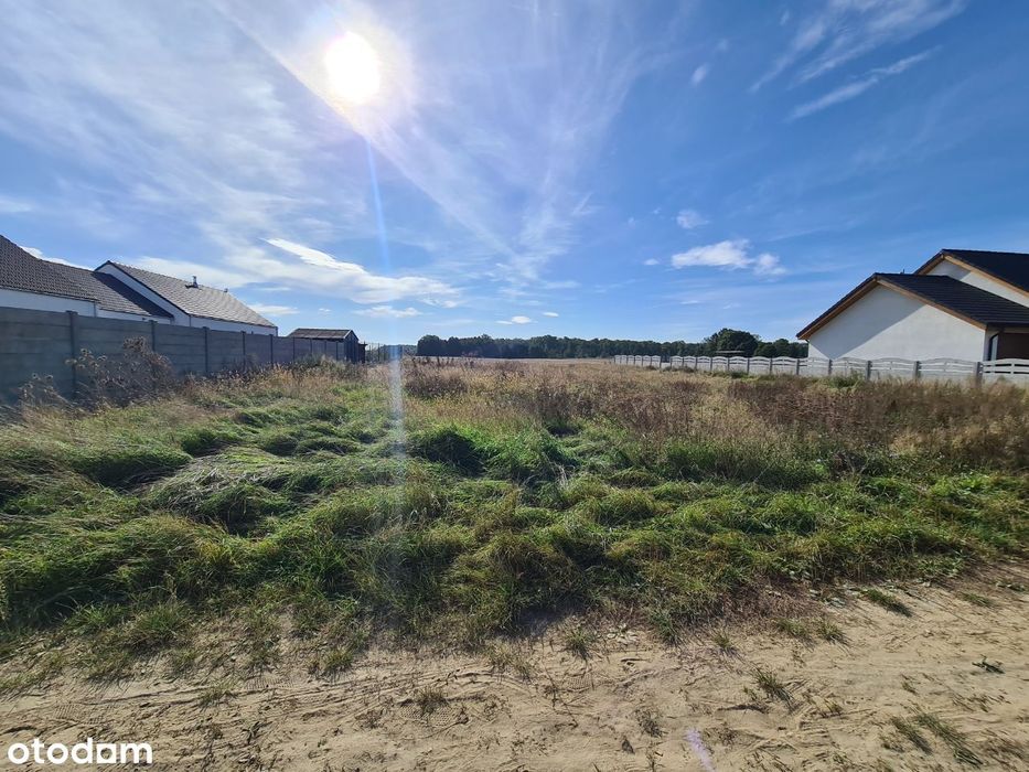 Działka budowlana Dąbrowa, 8 km od Śremu