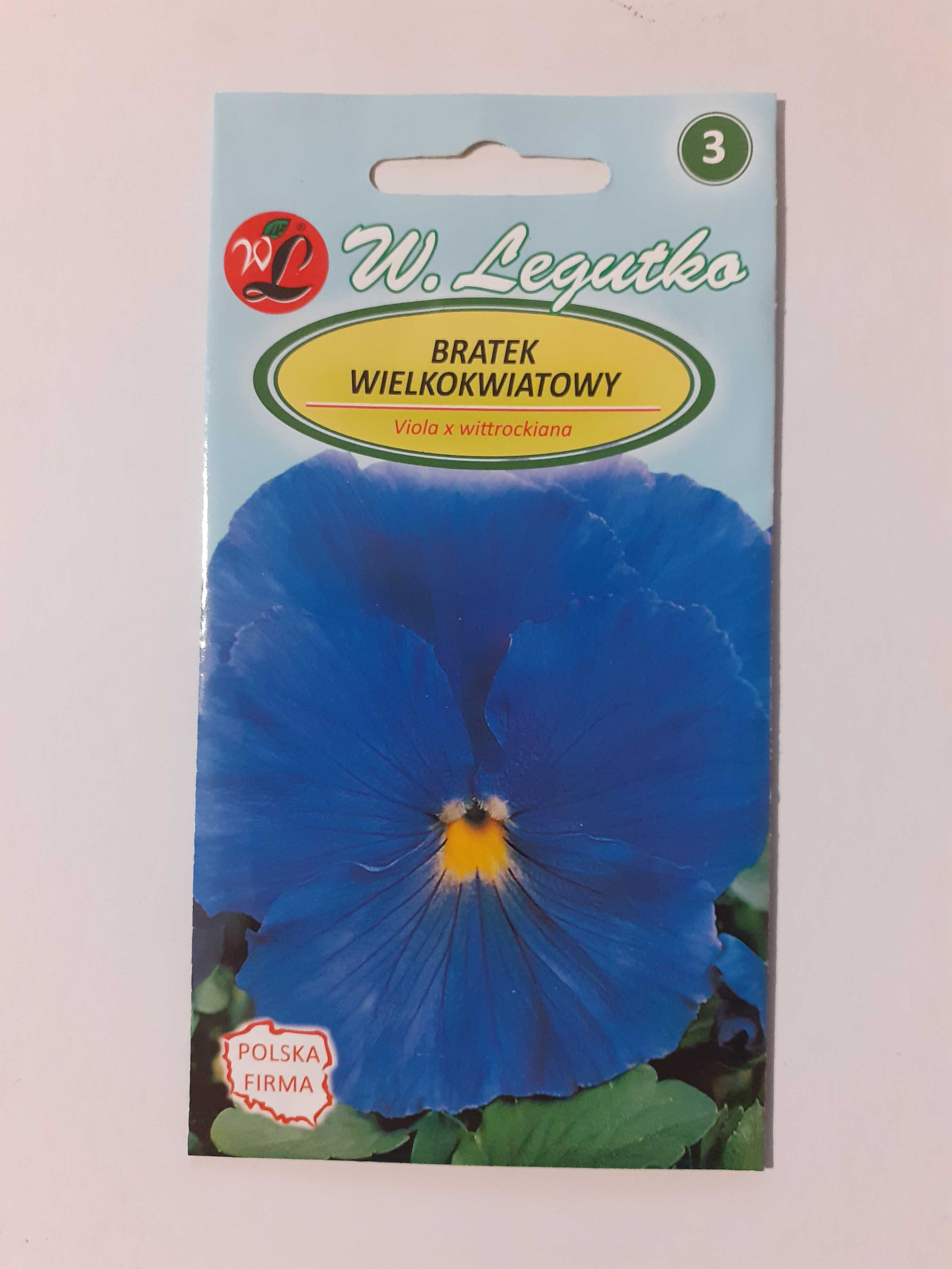 Nasiona bratki Szwajcarski wielkokwiatowy - Sky Blue 0,5 g