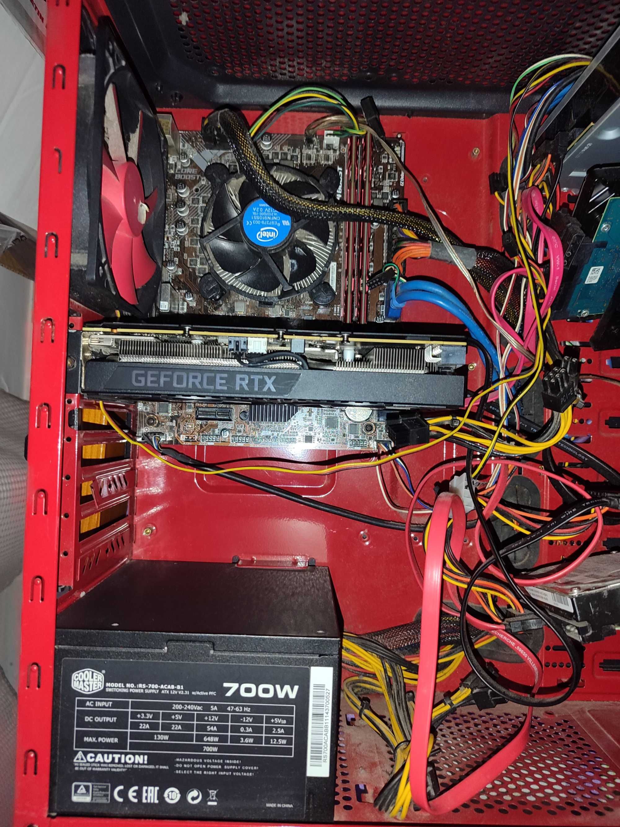 RTX 3060Ti I5 9400f 16gb ram + teclado krom e mouse steelseries rival3