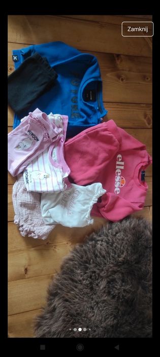 Paka ubrań Zara, Ellesse 80