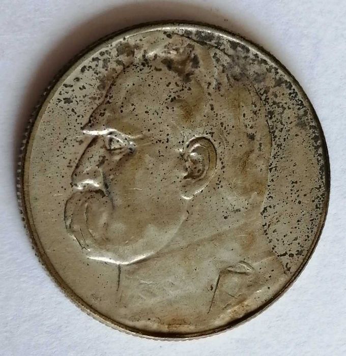 5 zł -1935 rok - Piłsudski - Ag