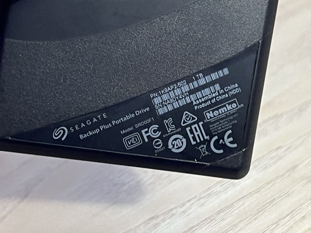 Dysk zewnętrzny SEAGATE 1TB