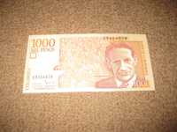 Nota da Colômbia "1000 Pesos" UNC