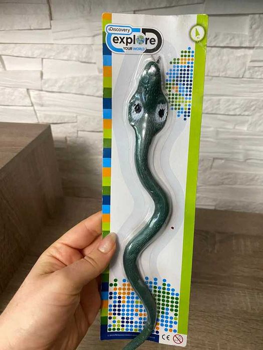 Zabawkowy gumowy wąż zabawka