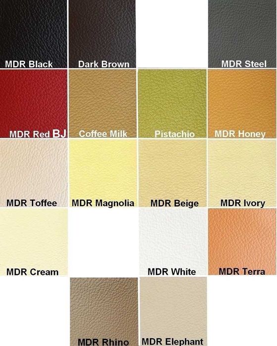 Sofa 3os skórzana, kanapa 211cm z funkcją spania, wersalka skóra natur