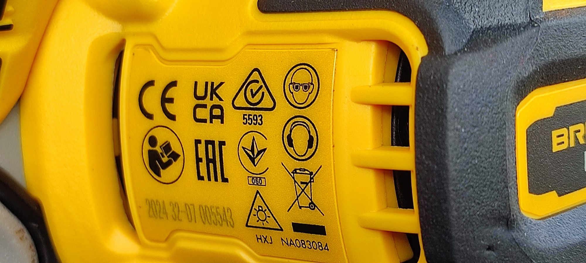 DeWalt DCS 377 пила стрічкова ОРИГІНАЛ з Англії