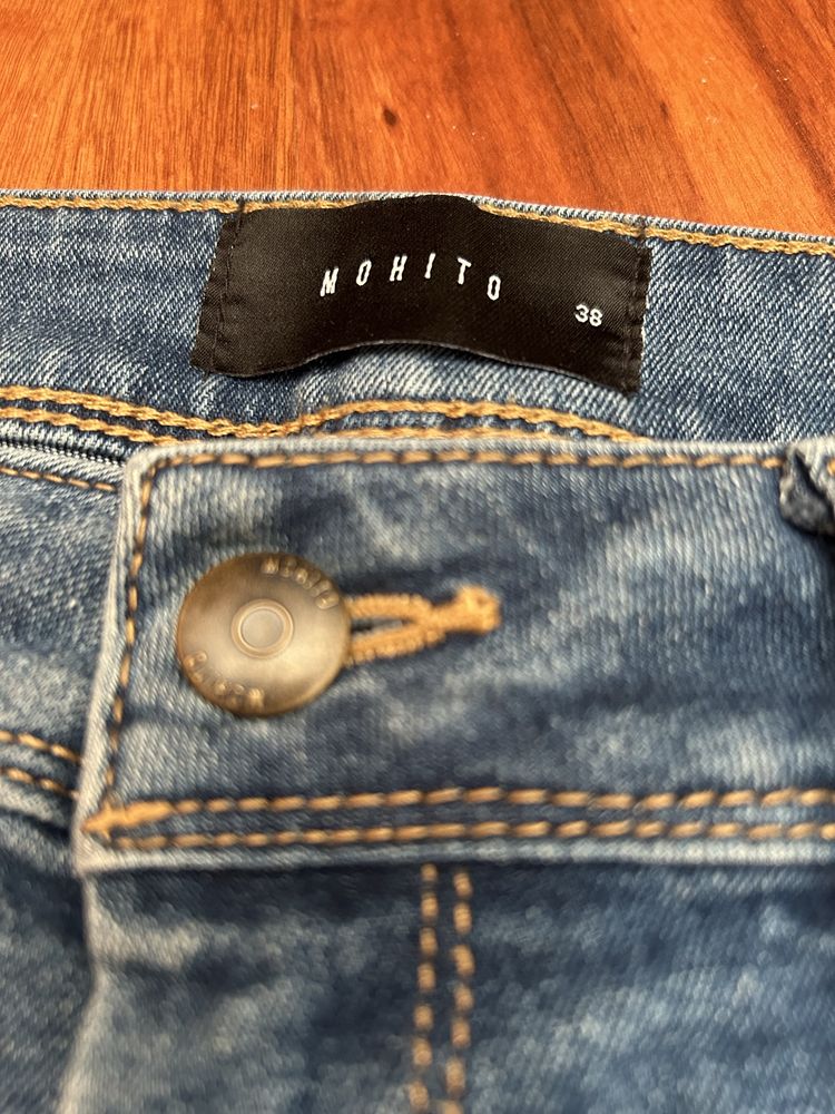 JAK NOWE jeansy 38 Mohito slim skinny