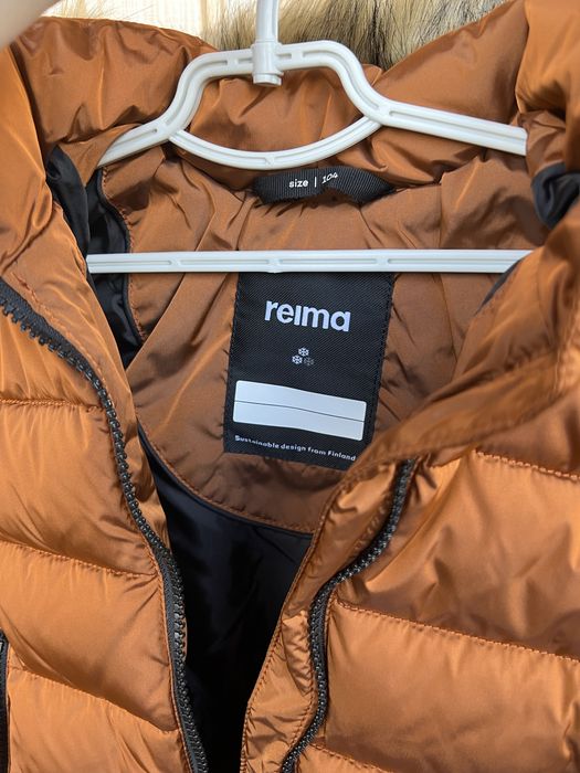 Дитяча зимова термо куртка для дівчинки Reima Lunta
