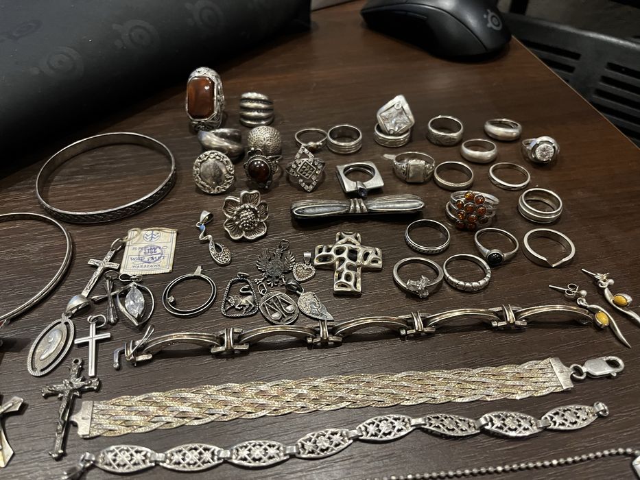 Zestaw srebrnych wyrobów - 273g