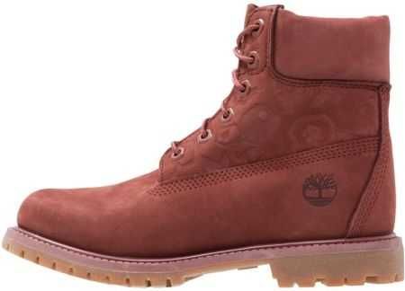 Timberland 6IN Premium Embossed - Śniegowce - bordowy 37