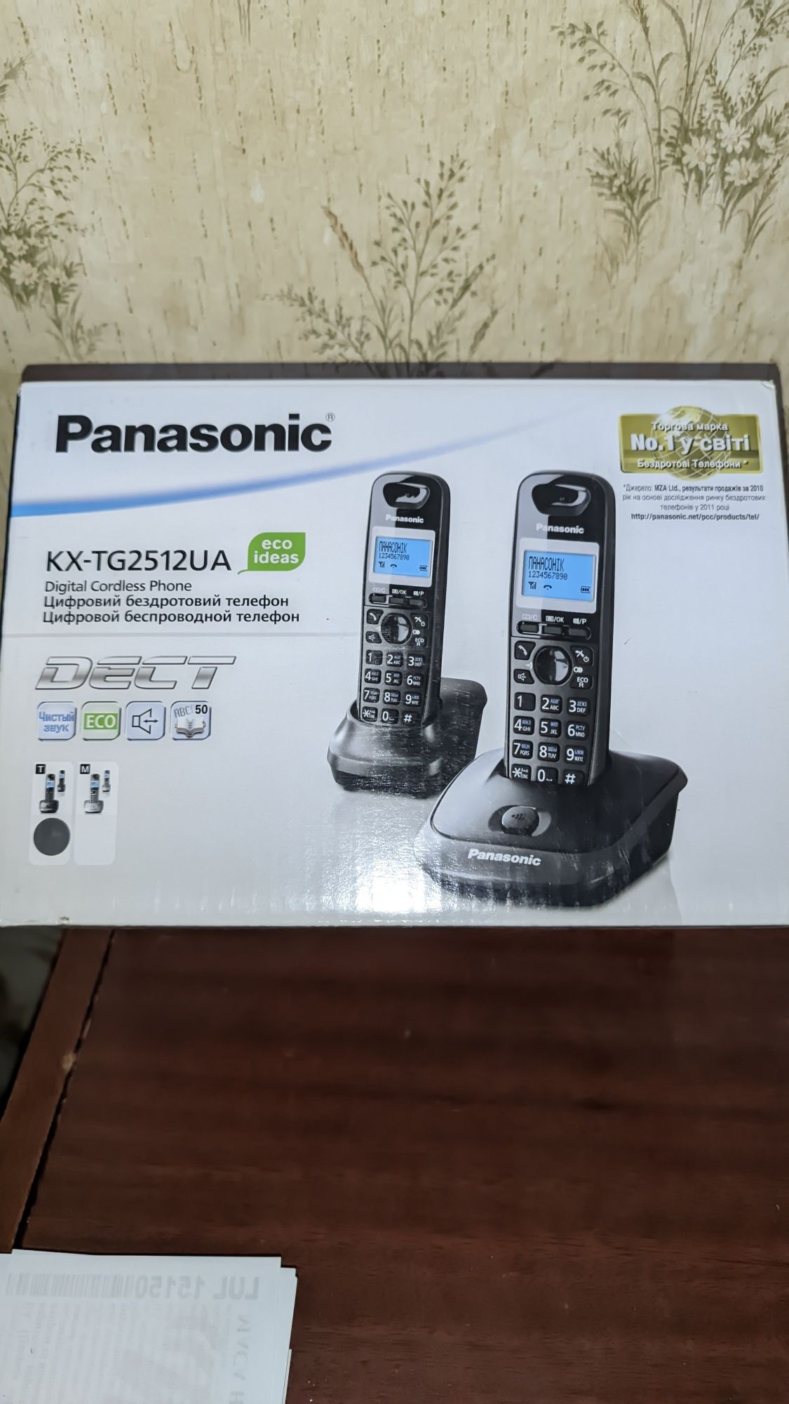 Продам Телефон dect PANASONIC kx-tg2512ua