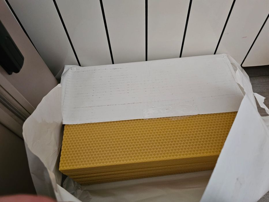 Weza pszczela wielkopolskie 5kg  wosk