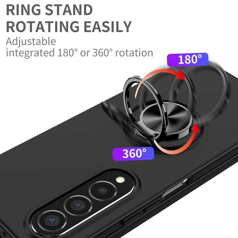 Etui / Futerał Kong Ring Samsung Galaxy Z Fold 5 5G kolor: czarny