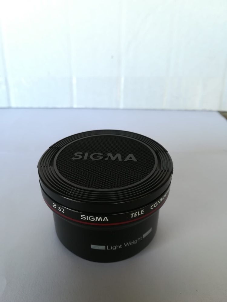 Teleconverter Sigma 1,4X 52mm, for AF video camera