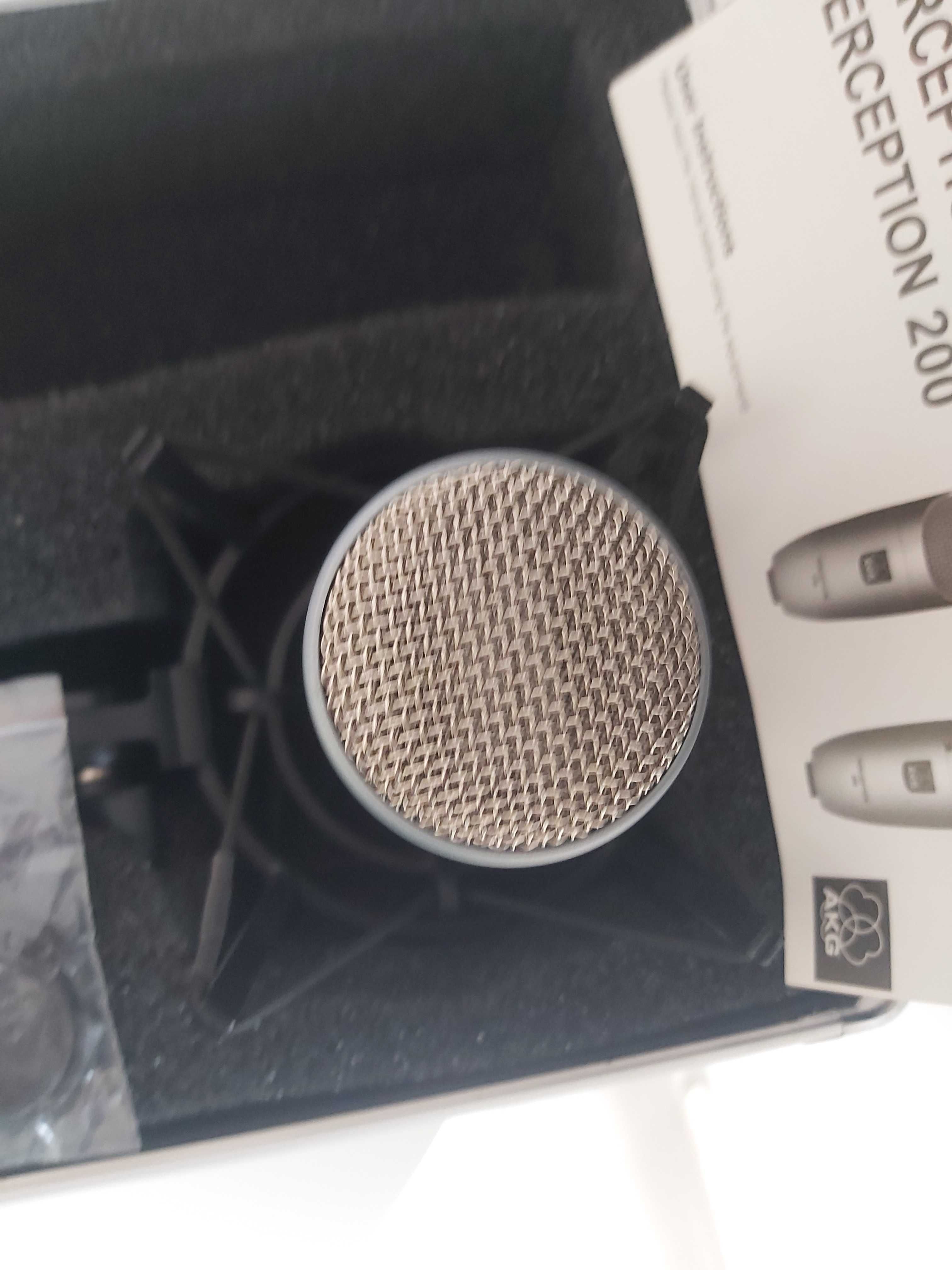 AKG Perception 200- Mikrofon pojemnościowy- stan jak nowy!