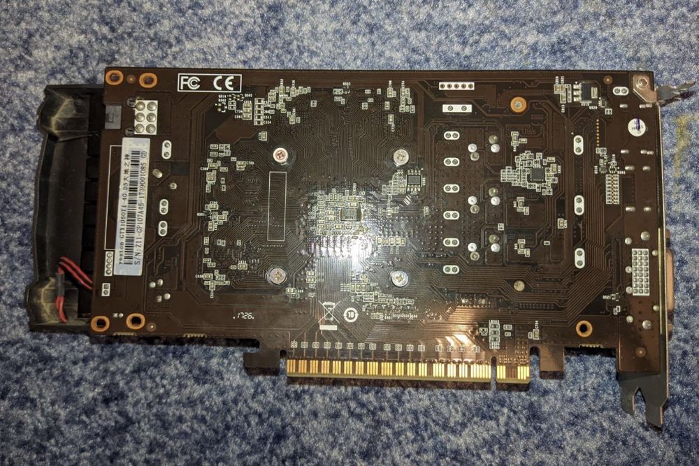 GTX 1050 Ti 4GB на запчастини