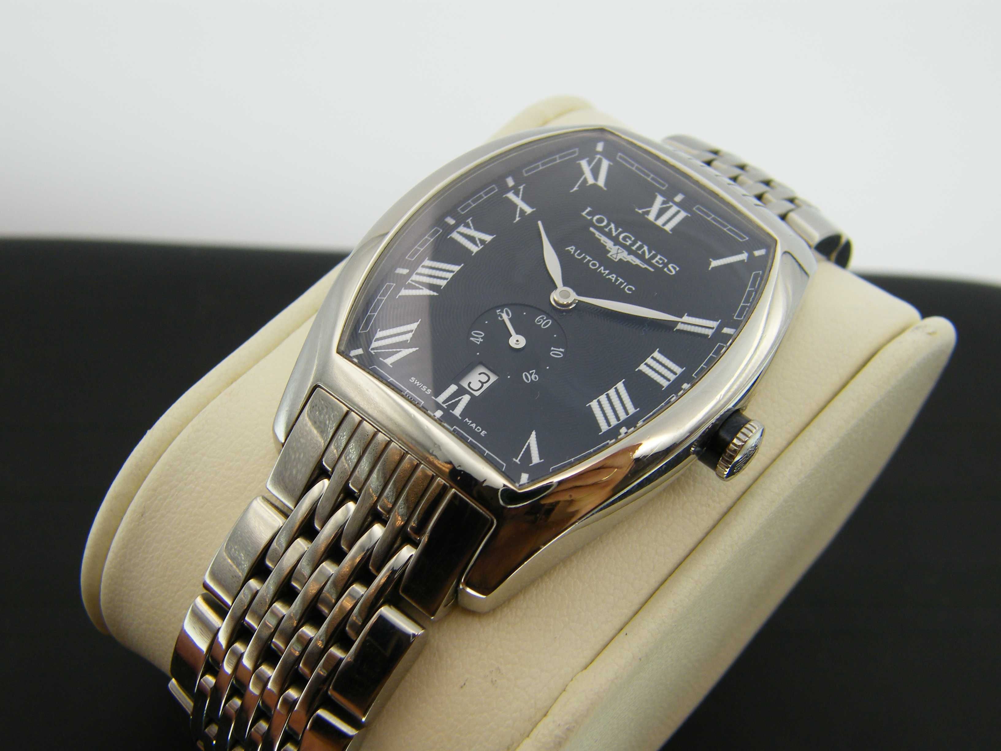 Longines Evidenza Automatic Black Dial L2.642.4