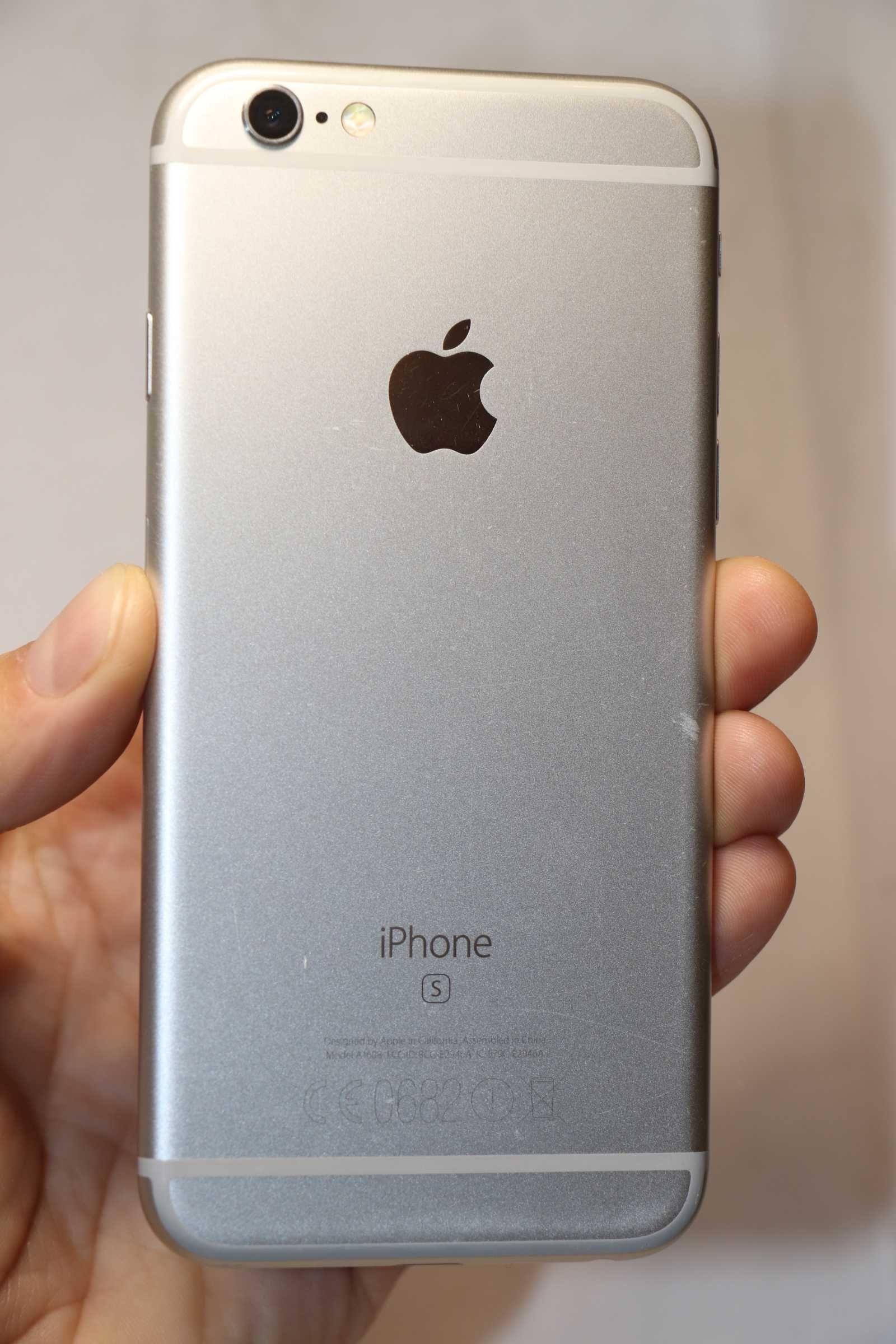 Apple iPhone 6s 64GB Silver, отличное состояние! Neverlock