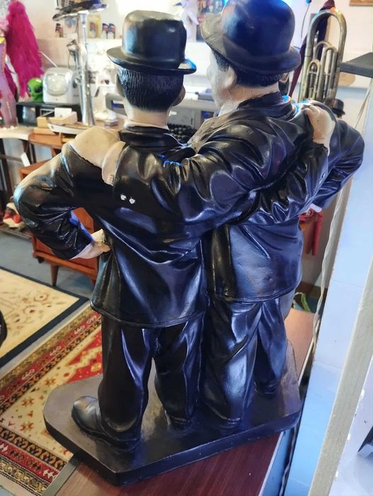 Figura Decorativa Vintage - Laurel & Hardy