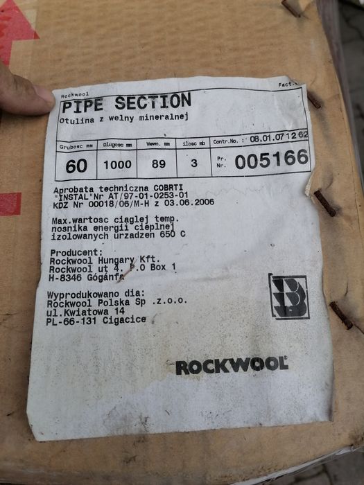 Izolacja otulina ocieplenie