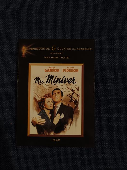 DVD do filme clássico "Mrs. Miniver" - Ed. Especial (portes grátis)