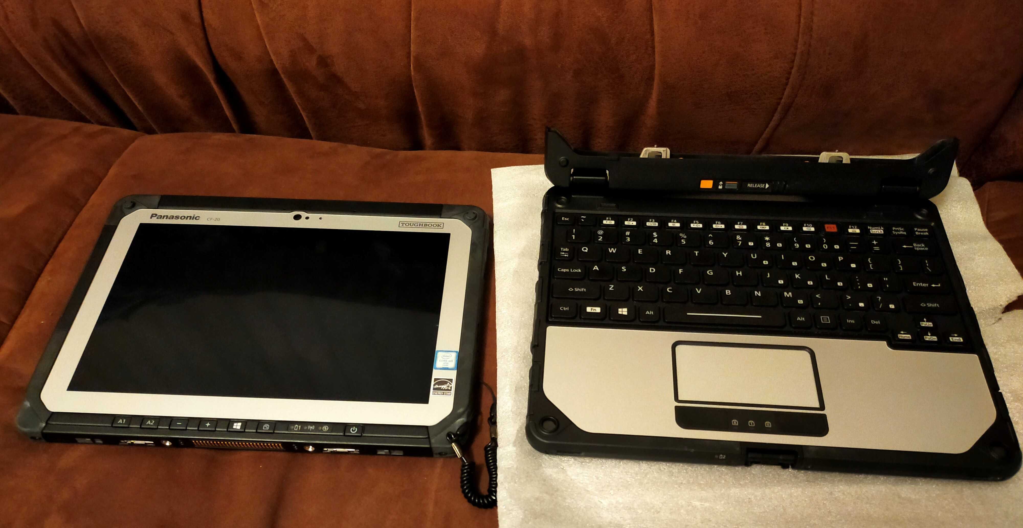 НОВЫЙ. Panasonic CF-20A - тактический 10.1" “два в одном” ноутбук.