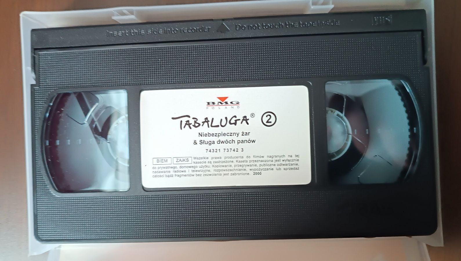 Tabaluga VHS kaseta bajka dla dzieci