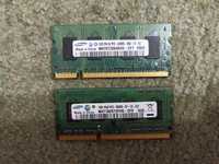 Оперативна пам'ять для ноутбука 1gb DDR2, DDR3, SO-DIMM, samsung