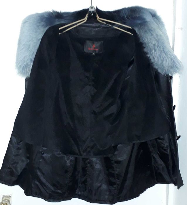 Женская Кожаная Куртка с Мехом XL.и Дубленка